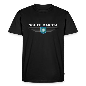 T-shirt de fan du Dakota du Sud – Pour les vrais fans ! - T-shirt Premium bio Homme - noir - Devant - Nico (187cm)
