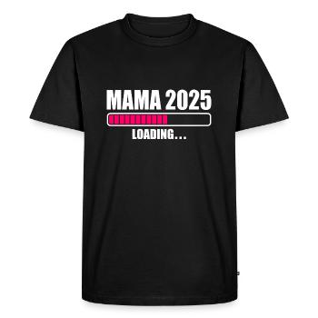 Mama 2025 - Men's Premium Organic T-Shirt - black - Front - Nico (187cm)