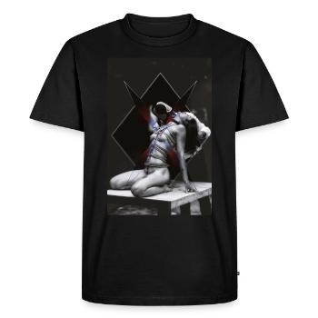 Ars longa by Funkographer - T-shirt Premium bio Homme - noir - Devant - Nico (187cm)