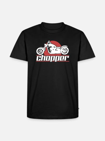 Motorcycle choppers - Men's Premium Organic T-Shirt - black