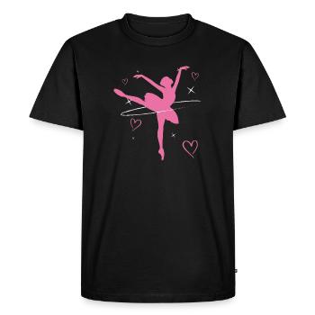 Danseur de ballet | Cadeau de passe-temps de ballerine dansante - T-shirt Premium bio Homme - noir - Devant - Nico (187cm)