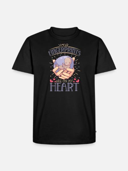 infant loss, miscarriage, consciousness, - Men's Premium Organic T-Shirt - black