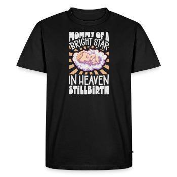 infant loss, miscarriage, consciousness, - Men's Premium Organic T-Shirt - black - Front - Nico (187cm)