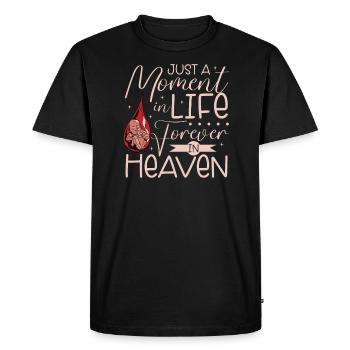 infant loss, miscarriage, consciousness, - Men's Premium Organic T-Shirt - black - Front - Nico (187cm)