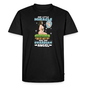 infant loss, miscarriage, consciousness, - Men's Premium Organic T-Shirt - black - Front - Nico (187cm)
