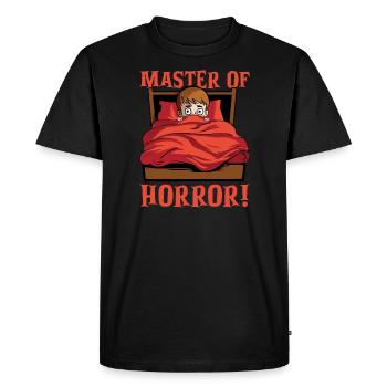 Horror Movie Gift Idea Scary Movies True Crime - Men's Premium Organic T-Shirt - black - Front - Nico (187cm)