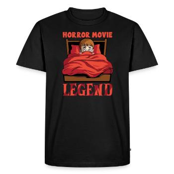 Horror Movie Gift Idea Scary Movies True Crime - Men's Premium Organic T-Shirt - black - Front - Nico (187cm)