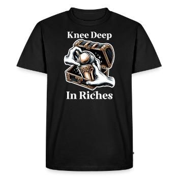 Hip Replacement Surgery Hip Surgery Post-op - Men's Premium Organic T-Shirt - black - Front - Nico (187cm)