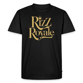 Rizzler Culture Gaming Life Rizzler Quotes - Men's Premium Organic T-Shirt - black - Front - Nico (187cm)