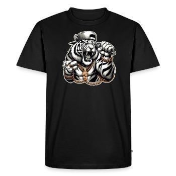 Rap Battles Freestyle Rap Compétition Battle Rap - T-shirt Premium bio Homme - noir - Devant - Nico (187cm)