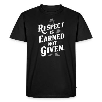 Mafia Mode de vie Crime Gangster Style - T-shirt Premium bio Homme - noir - Devant - Nico (187cm)