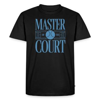 Squash Passion Squash Sport for Squash - Men's Premium Organic T-Shirt - black - Front - Nico (187cm)