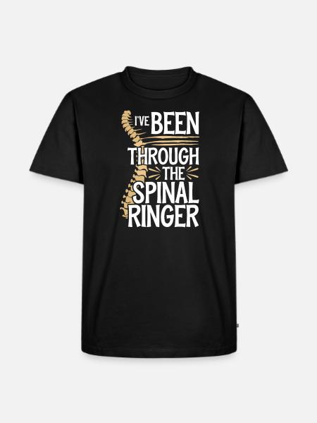 Laminetomy and spine surgery - Men's Premium Organic T-Shirt - black