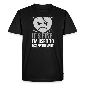 Ambiance emo et esthétique punk émotionnelle pour le - T-shirt Premium bio Homme - noir - Devant - Nico (187cm)