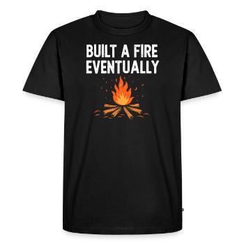 Mastering Wilderness Survival Skills and Outdoor - Men's Premium Organic T-Shirt - black - Front - Nico (187cm)