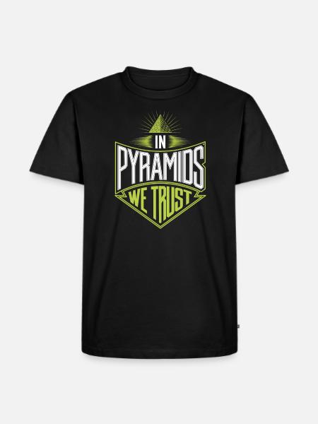 Global Conspiracy - Men's Premium Organic T-Shirt - black