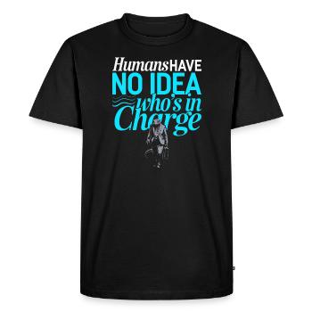 Lézard Peuple Reptile Conspiration Et Secret - T-shirt Premium bio Homme - noir - Devant - Nico (187cm)