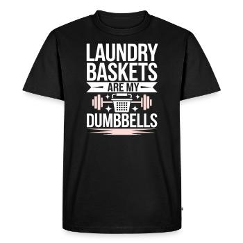 La vie de la mère de la famille élargie, le chaos, l’amour et - T-shirt Premium bio Homme - noir - Devant - Nico (187cm)