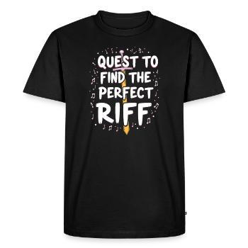Music and gaming soundtracks with immersive audio - Men's Premium Organic T-Shirt - black - Front - Nico (187cm)