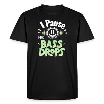 Music and gaming soundtracks with immersive audio - Men's Premium Organic T-Shirt - black - Front - Nico (187cm)