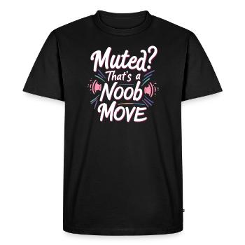 Music and gaming soundtracks with immersive audio - Men's Premium Organic T-Shirt - black - Front - Nico (187cm)