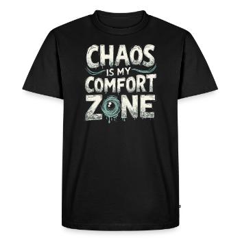 Surréaliste Art Humour Images oniriques Flottant - T-shirt Premium bio Homme - noir - Devant - Nico (187cm)