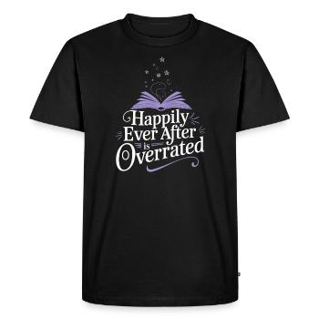 Humour livresque, Citations de lecture pleines d’, Littéraire - T-shirt Premium bio Homme - noir - Devant - Nico (187cm)