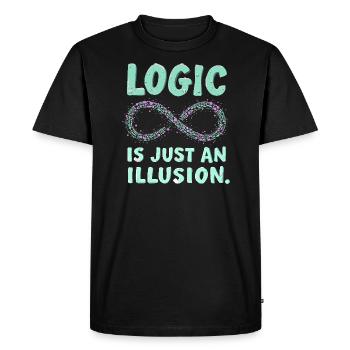 Surréaliste Art Humour Images oniriques Flottant - T-shirt Premium bio Homme - noir - Devant - Nico (187cm)