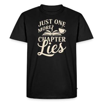 Humour livresque, Citations de lecture pleines d’, Littéraire - T-shirt Premium bio Homme - noir - Devant - Nico (187cm)