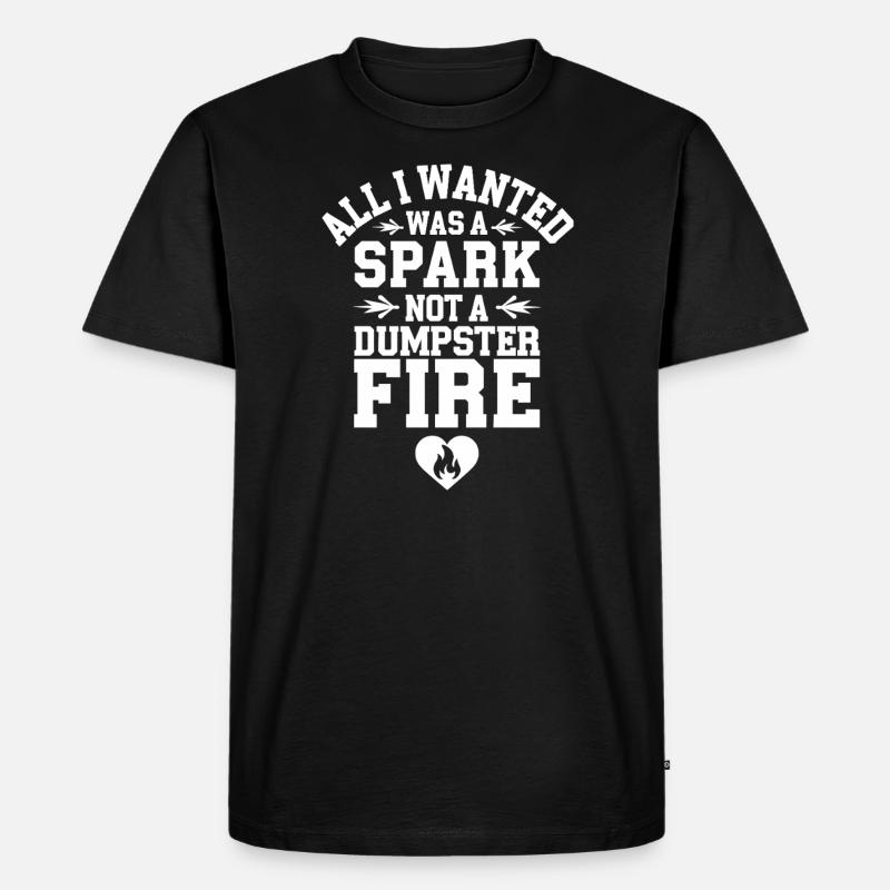 Dating-katastrophenkomödie Lustig Scheitert - Männer Premium Bio T-Shirt - Schwarz