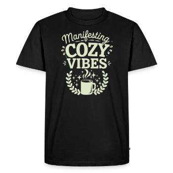 Sorcière Décorateurs d’intérieur Intérieurs mystiques - T-shirt Premium bio Homme - noir - Devant - Nico (187cm)