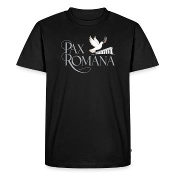 Passionnés d’histoire Passionnés de la Rome antique - T-shirt Premium bio Homme - noir - Devant - Nico (187cm)
