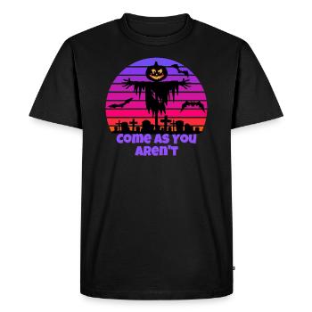 Venez comme vous n’êtes pas - T-shirt Premium bio Homme - noir - Devant - Nico (187cm)