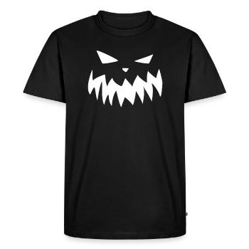 monstre, monstre halloween, costume monstre - T-shirt Premium bio Homme - noir - Devant - Nico (187cm)