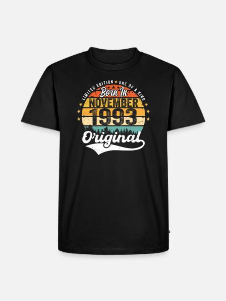 Legendary since November 1993 - 1993 - Men's Premium Organic T-Shirt - black