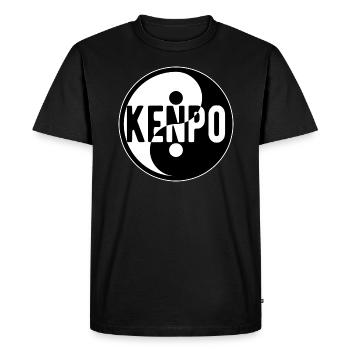 Kempo Karaté Arts Martiaux Dojo Combat - T-shirt Premium bio Homme - noir - Devant - Nico (187cm)
