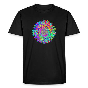 Splish Splash - T-shirt Premium bio Homme - noir - Devant - Nico (187cm)