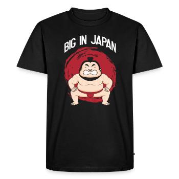 Sumo Wrestler Japan - Men's Premium Organic T-Shirt - black - Front - Nico (187cm)
