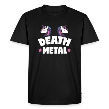 Death Metal - T-shirt Premium bio Homme - noir - Devant - Nico (187cm)