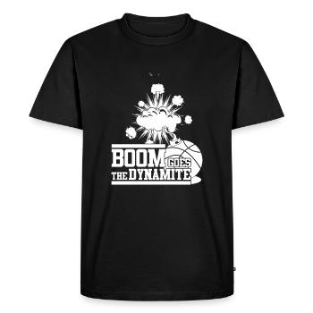 BASKETBALL BASKETBALL BASKETBALL BASKETBALL BASKET - Men's Premium Organic T-Shirt - black - Front - Nico (187cm)