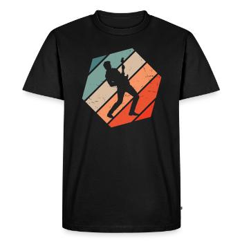 Guitar acoustic guitar electric guitar classical guita - Men's Premium Organic T-Shirt - black - Front - Nico (187cm)