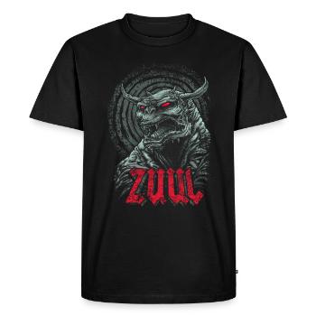 Ghostbusters Zuul - Men's Premium Organic T-Shirt - black - Front - Nico (187cm)