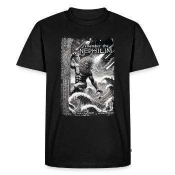 Souvenez-vous des Nephilim - T-shirt Premium bio Homme - noir - Devant - Nico (187cm)