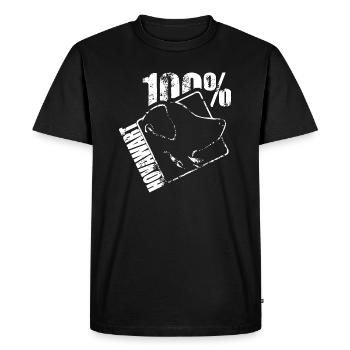 Hovawart 100 - T-shirt Premium bio Homme - noir - Devant - Nico (187cm)
