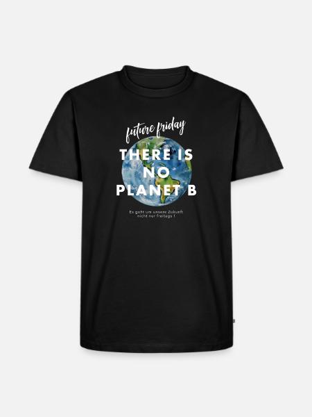 future friday planet b - Men's Premium Organic T-Shirt - black