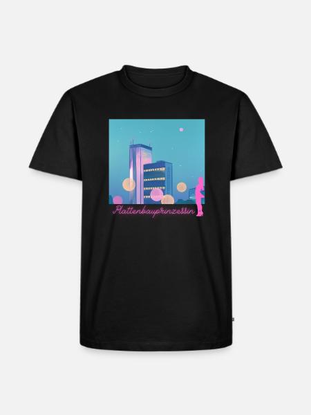 Prefabricated Building Princess - Men's Premium Organic T-Shirt - black