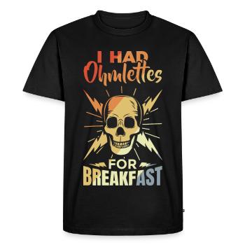 Funny electronics saying - Men's Premium Organic T-Shirt - black - Front - Nico (187cm)