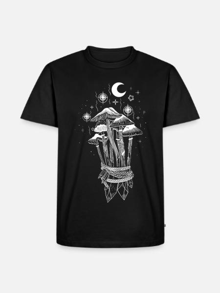 Mushrooms Magic Magic Mushrooms - Men's Premium Organic T-Shirt - black