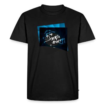 BILLION - Männer Premium Bio T-Shirt - Schwarz - Vorne - Nico (187cm)