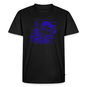 Generation One - "The Original" - Männer Premium Bio T-Shirt - Schwarz - Vorne - Nico (187cm)